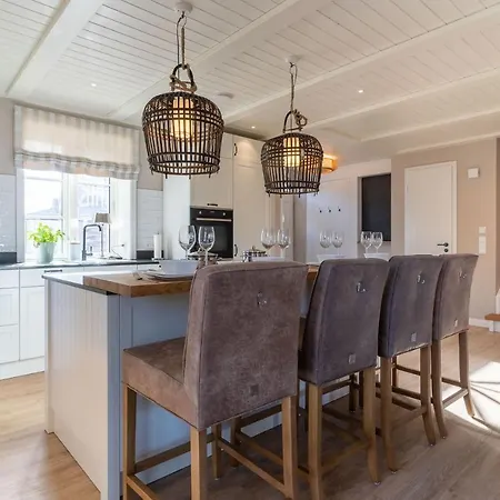 度假居 Reetdachhaus Gaia & Ganymed Reetdachhaus Gaia 圣彼得奥尔丁