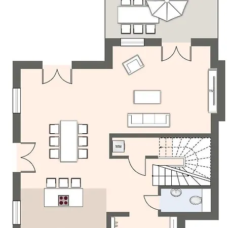 Reetdachhaus Gaia & Ganymed Reetdachhaus Gaia 度假居 *